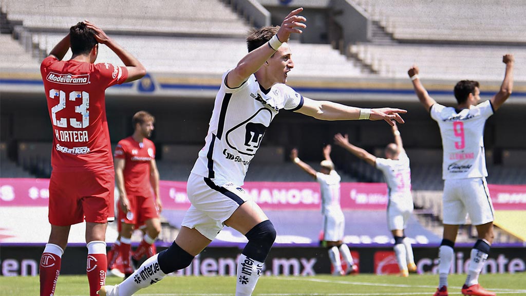 Facundo Waller, joya que Pumas le ganó a Benfica y Sampdoria