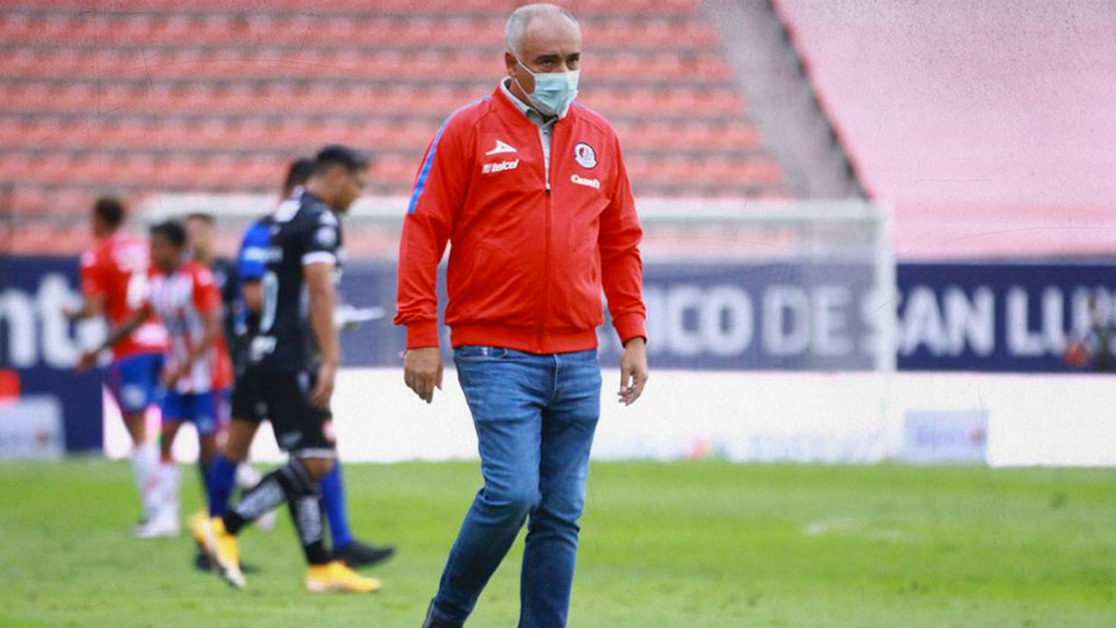 Guillermo Vázquez ya planea Clausura 2021 de Atlético de San Luis