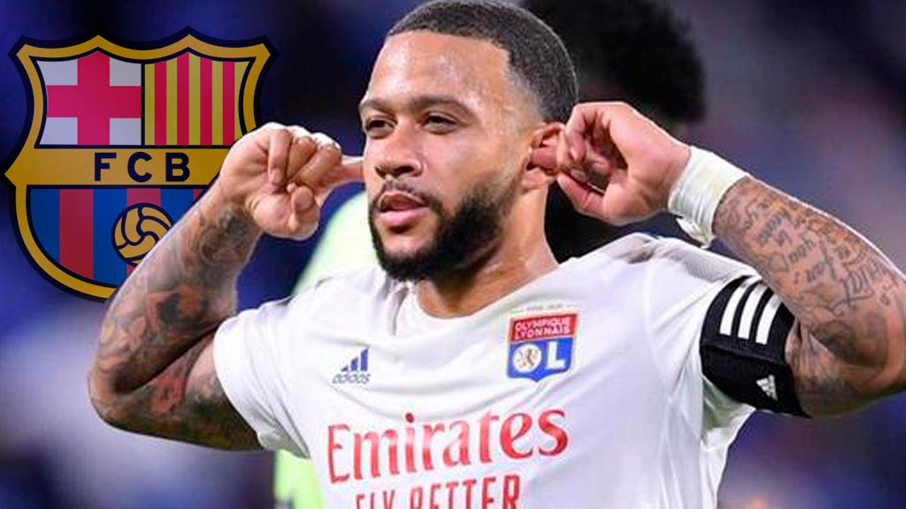 Memphis Depay manda nuevo giño al Barcelona