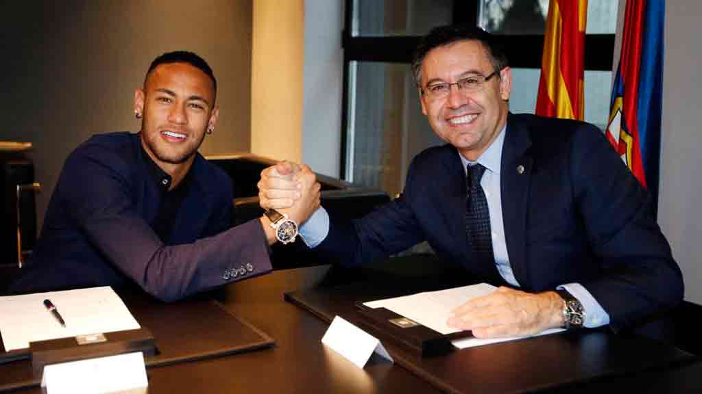 neymar bartomeu