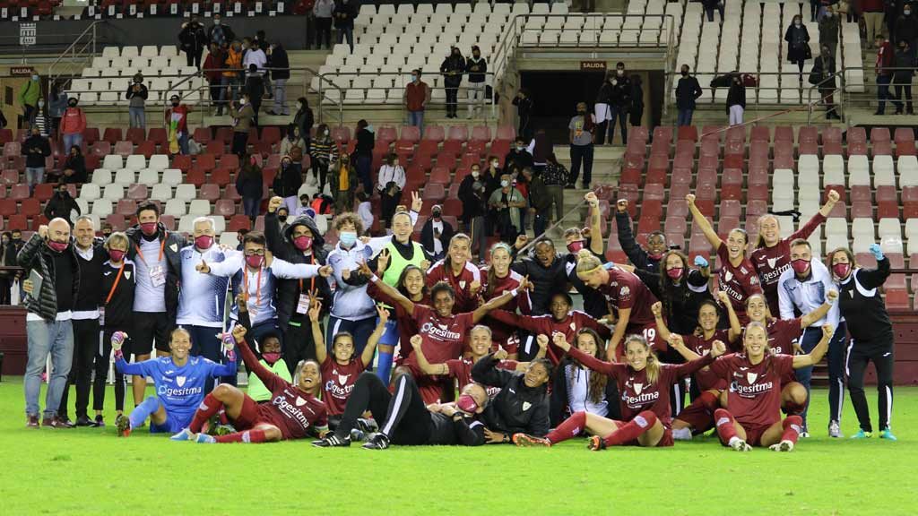 Pamela Tajonar y Logroño, finalistas de la Copa de la Reina -