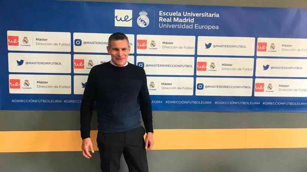 Tras salir de America, Tena hace maestria en universidad del Real Madrid