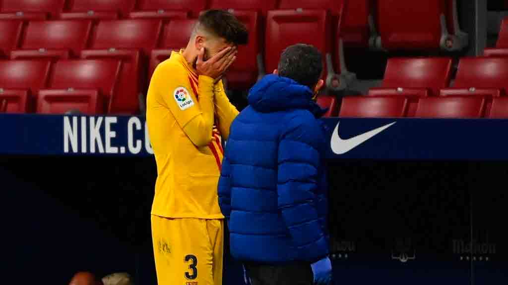 Barcelona pierde a Gerard Piqué y Sergi Roberto por varios meses