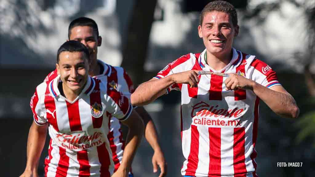 Chivas avanza a la final Sub-20 tras golear a Cruz Azul