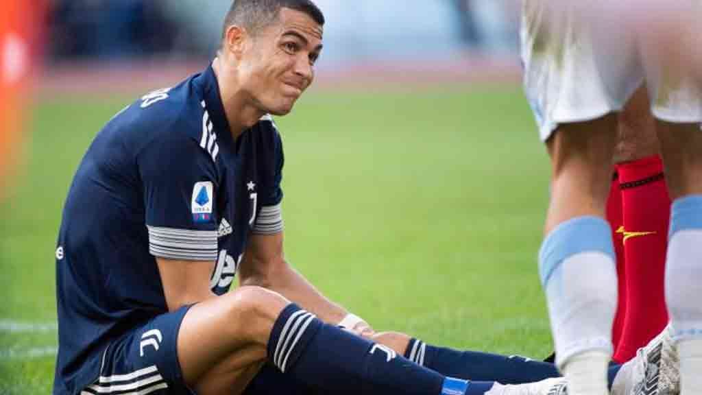 Cristiano Ronaldo se lesiona en el partido de la Juventus