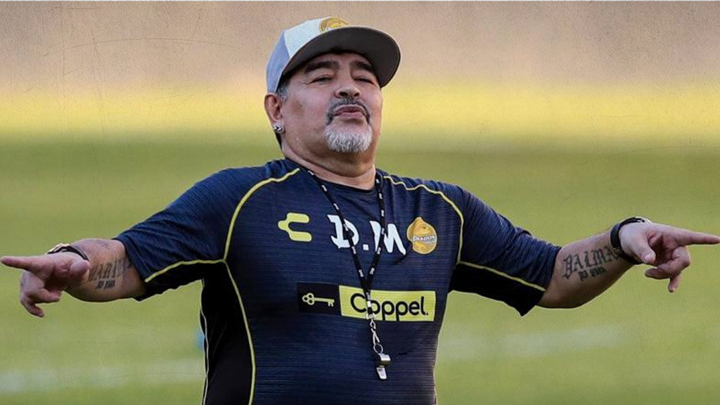 Así recuerdan a Maradona en México