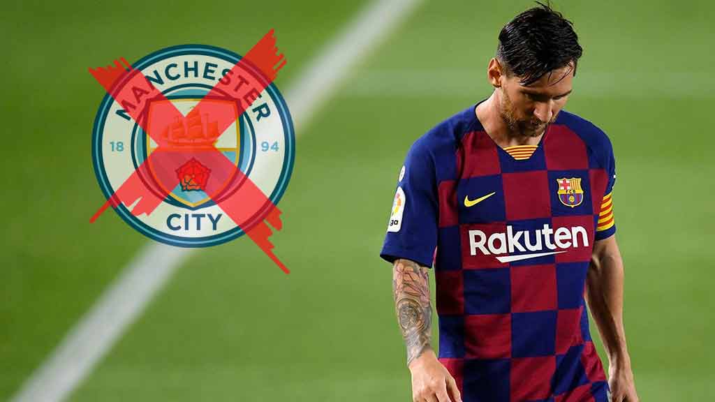 Manchester City daría marcha atrás en fichaje de Lionel Messi