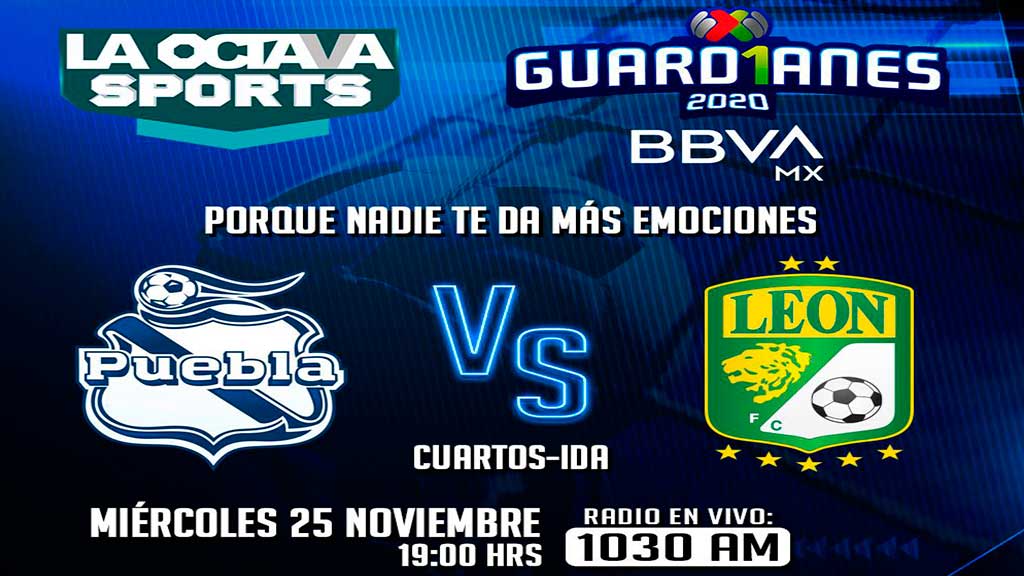 Escucha EN VIVO aquí el partido entre Puebla y León