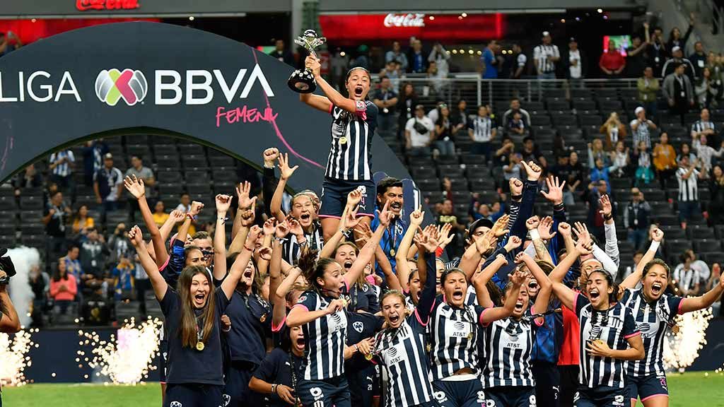 Rayadas campeonas en el Apertura 2019