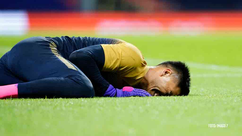 Talavera se lesionó previo al juego entre Cruz Azul y Pumas