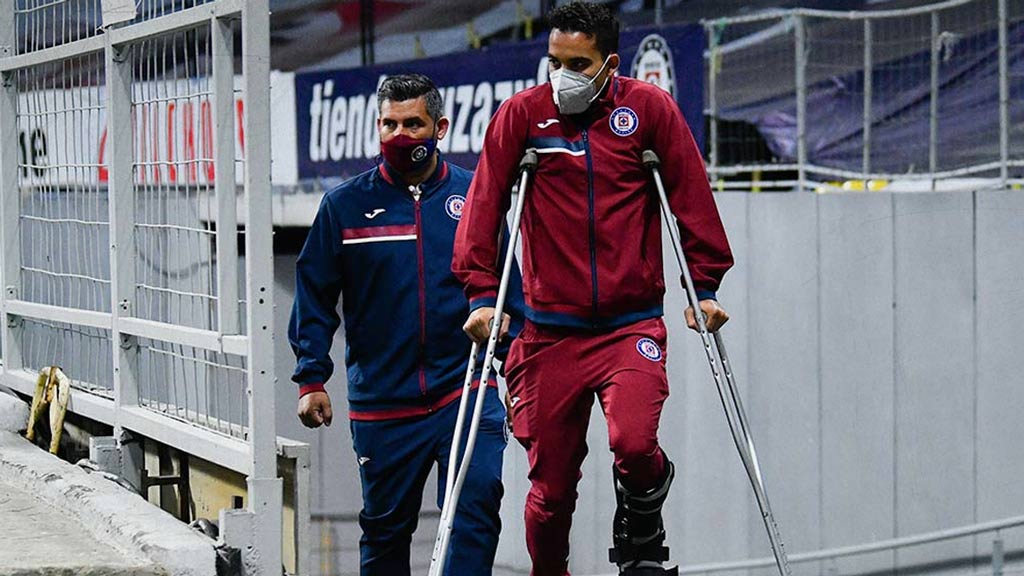 Cruz Azul pierde a Adrián Aldrete por esguince