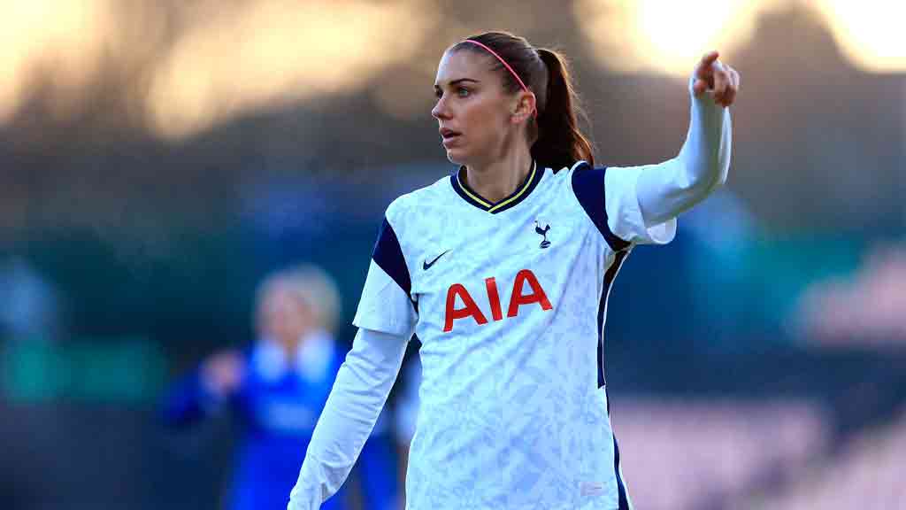 Alex Morgan dejó al Tottenham y regresa a Estados Unidos