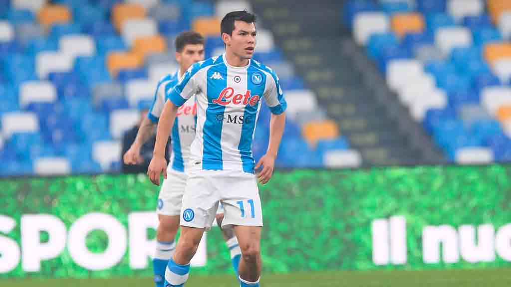 El gol de Hirving Lozano en el Napoli vs Sampdoria