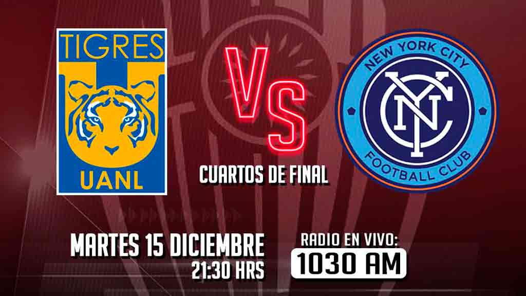 Escucha EN VIVO aquí el partido entre Tigres y New York City