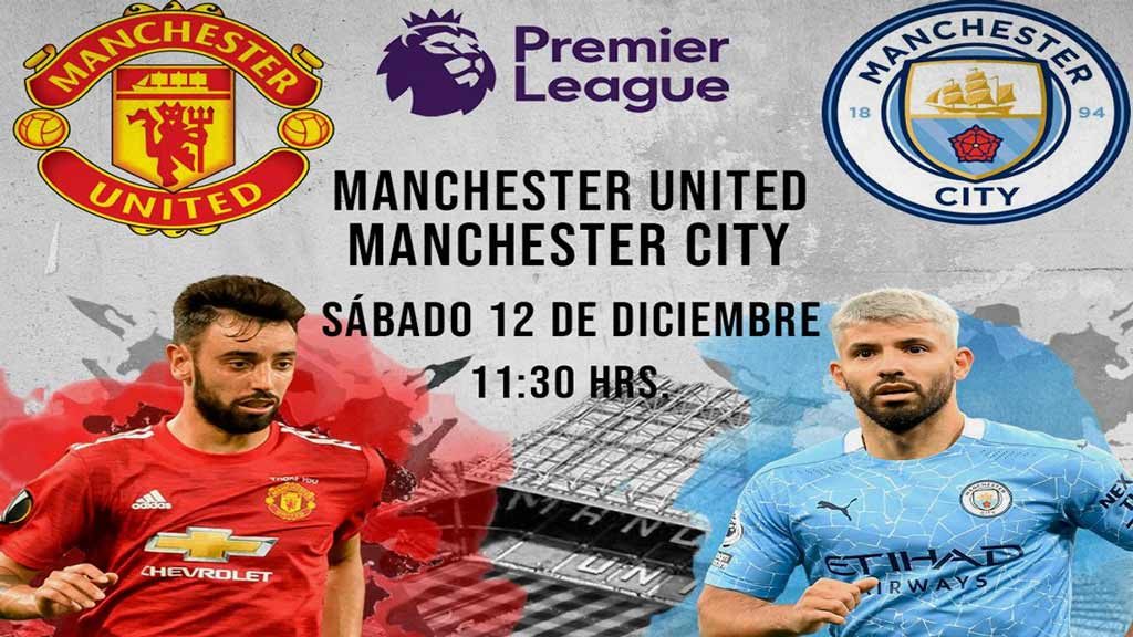 Escucha EN VIVO aquí el partido entre Manchester United y Manchester City