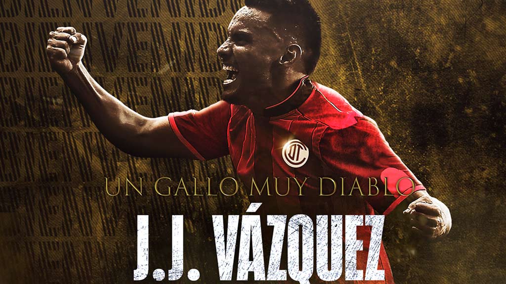 OFICIAL: ‘Gallito’ Vázquez, nuevo refuerzo del Toluca