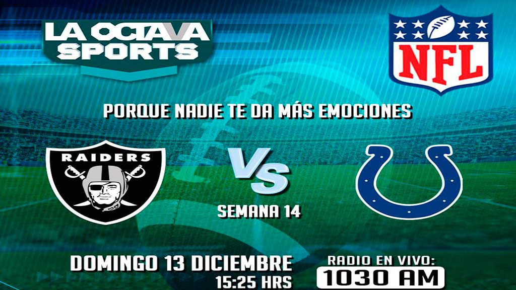 Escucha EN VIVO aquí el partido Raiders contra Potros