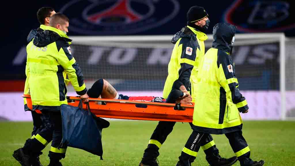 Se encienden las alarmas en el PSG por lesión de Neymar
