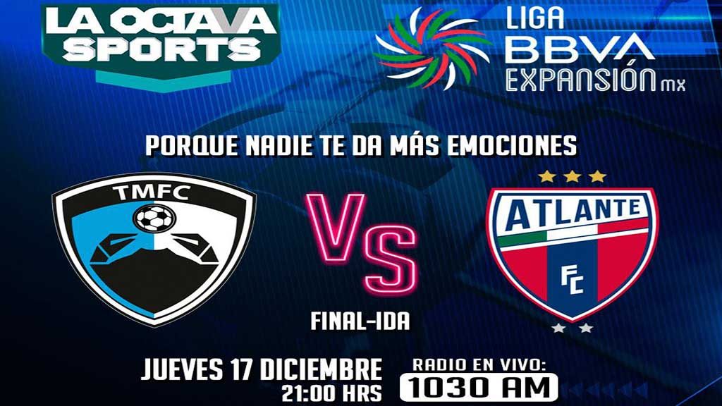 Escucha EN VIVO aquí el partido entre Tampico-Madero y Atlante