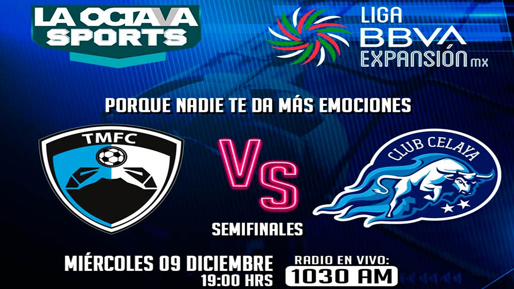 Escucha EN VIVO aquí el partido entre Celaya y Tampico Madero