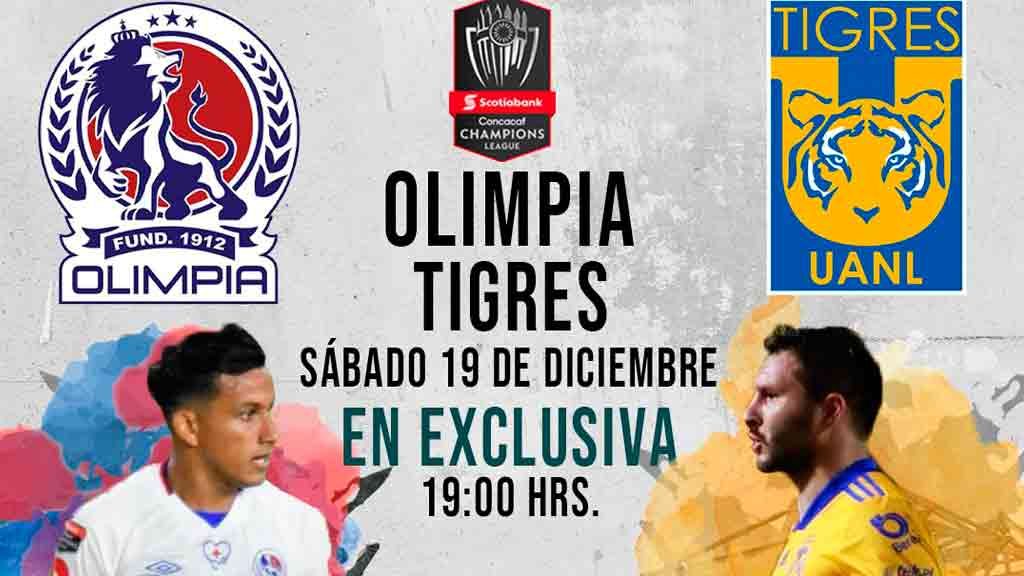 Escucha EN VIVO aquí el partido entre Tigres y Olimpia