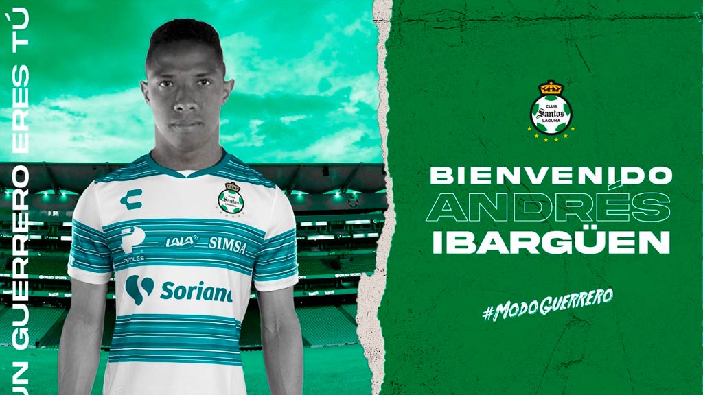 OFICIAL: Andrés Ibargüen, nuevo jugador de Santos Laguna