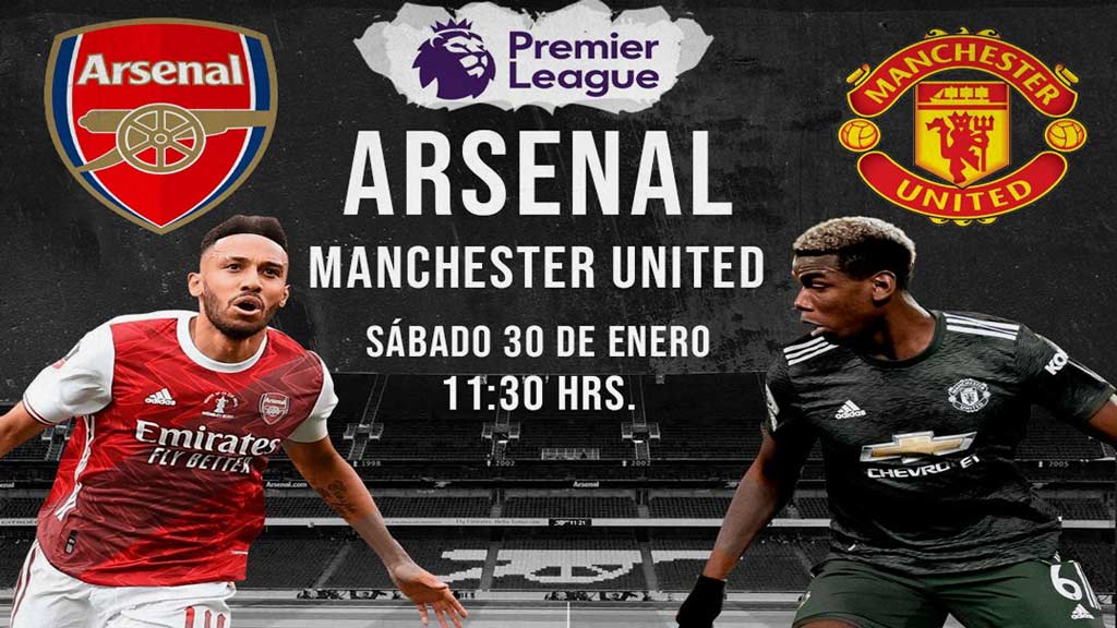 Escucha en vivo AQUÍ el duelo entre Arsenal vs Manchester United