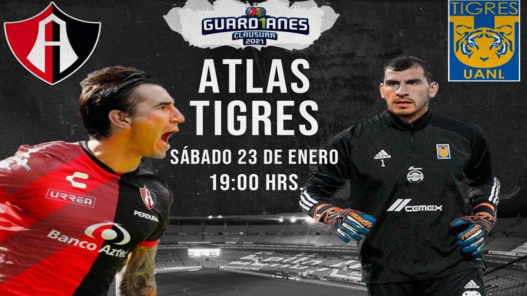 Escucha EN VIVO aquí el duelo Atlas vs Tigres UANL