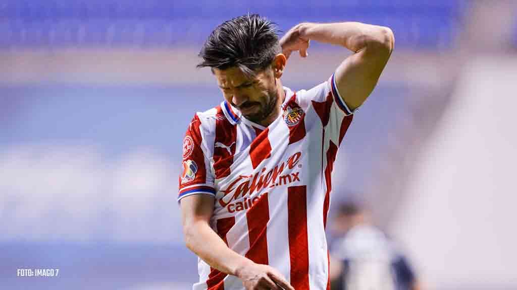 Chivas: Oribe Peralta cumple un año sin marcar gol en Liga MX