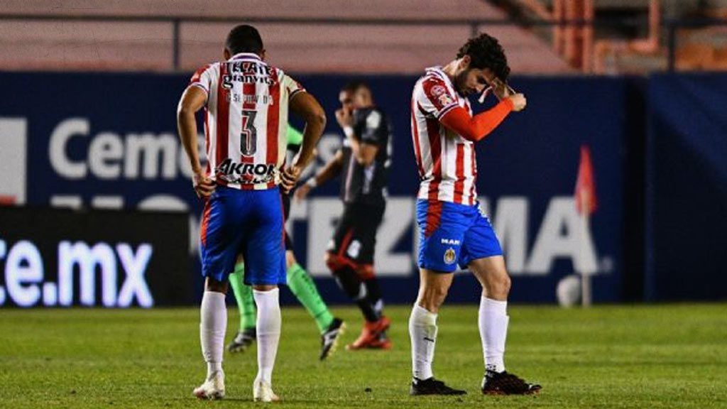 Chivas; tensión en el vestidor tres derrota vs San Luis