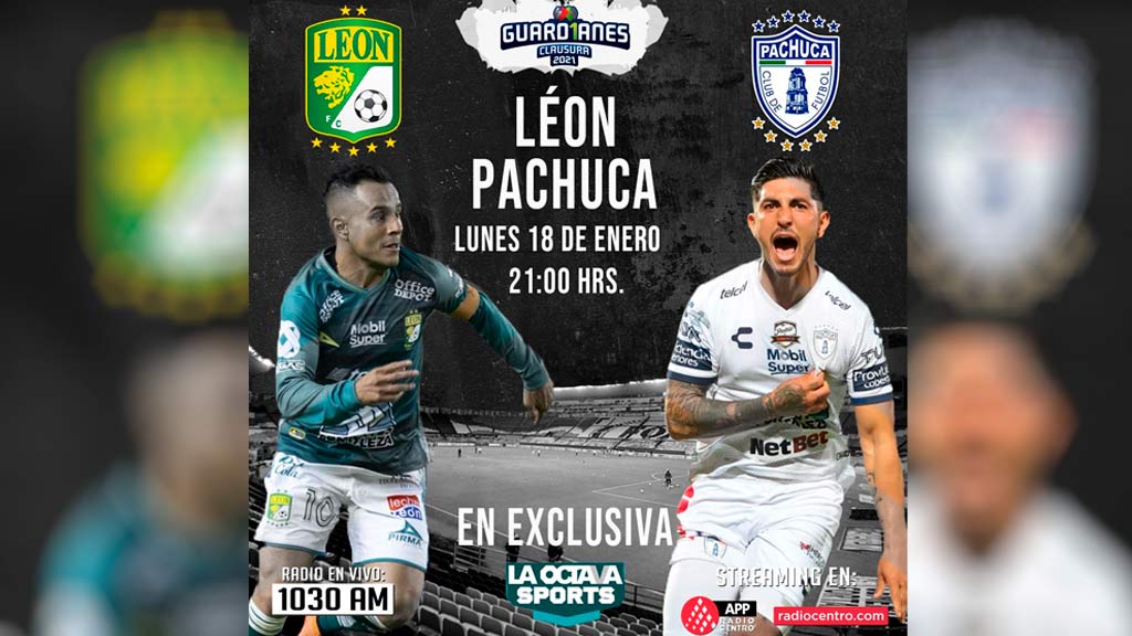 Escucha EN VIVO aquí el duelo entre León y Pachuca