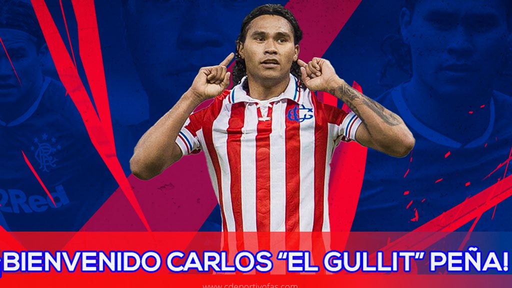 Club Deportivo FAS le da la bienvenida a Gullit Peña