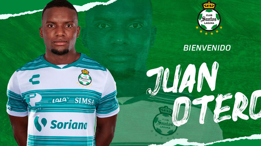 OFICIAL: Juan Otero, nuevo futbolista del club Santos