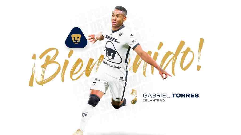 OFICIAL: Gabriel Torres, nuevo refuerzo de Pumas