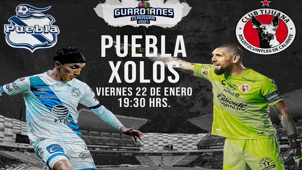 Escucha EN VIVO aquí el duelo entre Puebla y Xolos de Tijuana