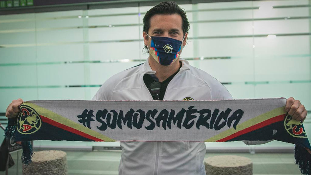 Santiago Solari llegó a México; mañana comenzará su gestión en América
