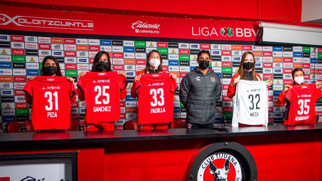 Xolos Femenil presentó a sus refuerzos para el Guard1anes 2021 -