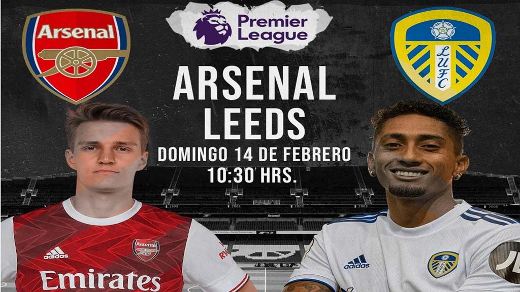 Escucha EN VIVO aquí el duelo entre Arsenal y Leeds United