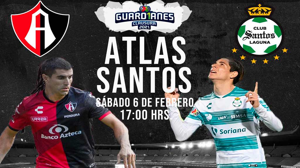 Escucha EN VIVO aquí el partido entre Atlas y Santos