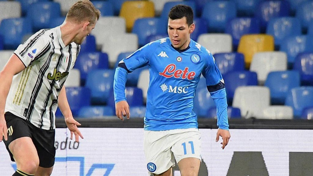 Chucky Lozano podría salir del Napoli en verano