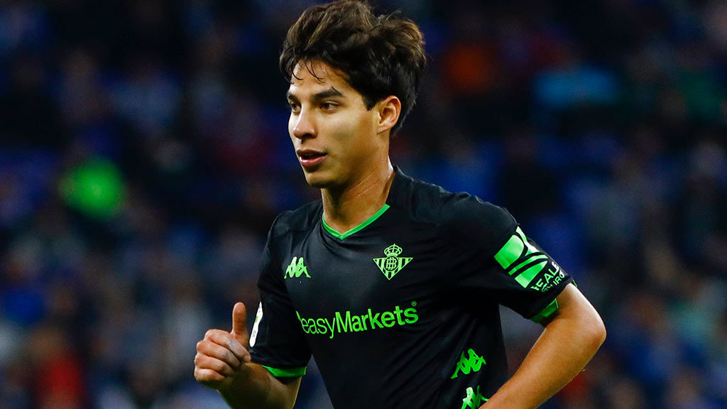 Diego Lainez supera la covid-19 y podría reaparecer con el Betis