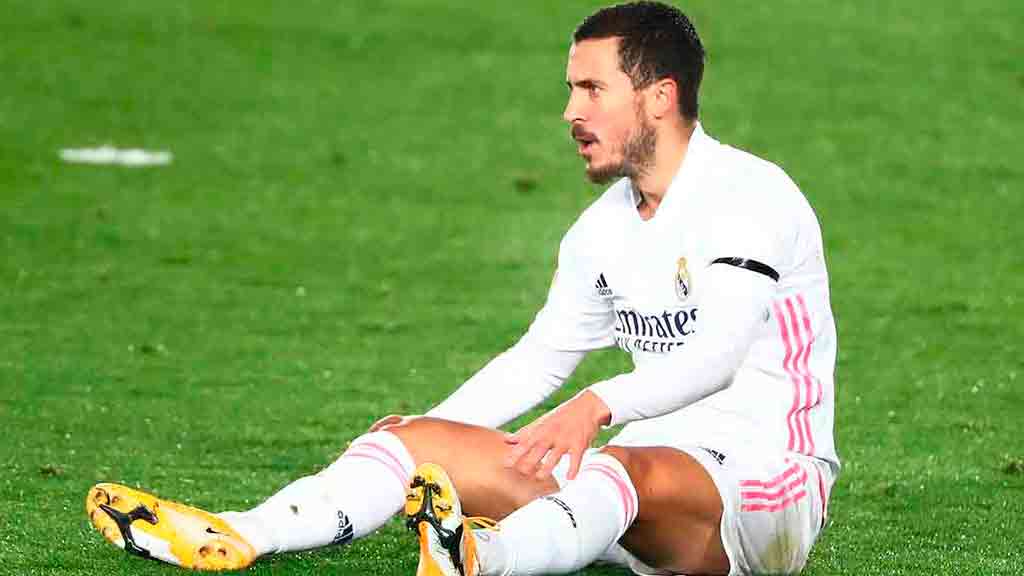 Hazard de nuevo se lesiona con el Real Madrid