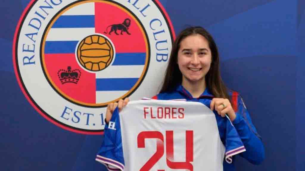 La mexicana Silvana Flores firmó con el Reading en Inglaterra