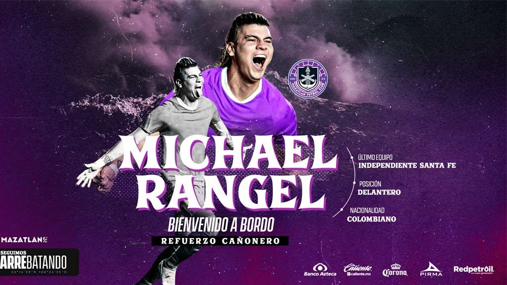 Mazatlán FC anunció la llegada de Michael Rangel