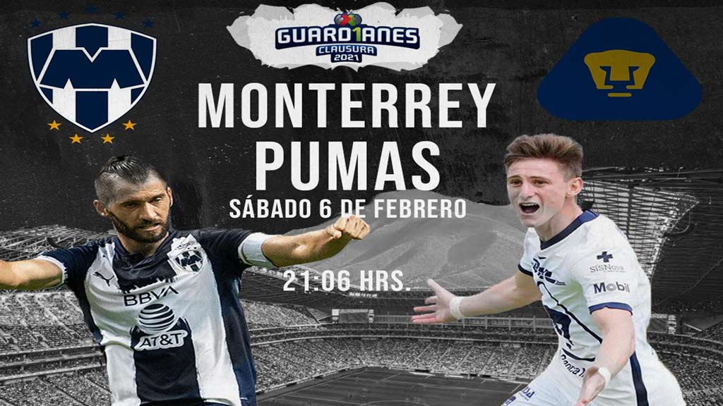 Escucha en vivo AQUÍ el partido Monterrey vs Pumas | Futbol Total