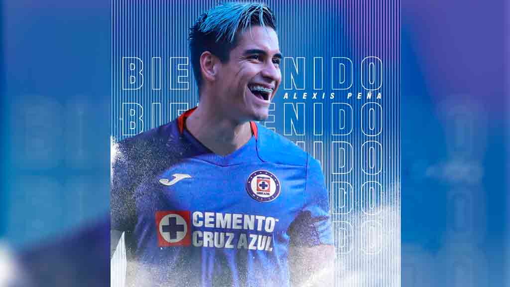 OFICIAL: Cruz Azul presenta como refuerzo a Alexis Peña