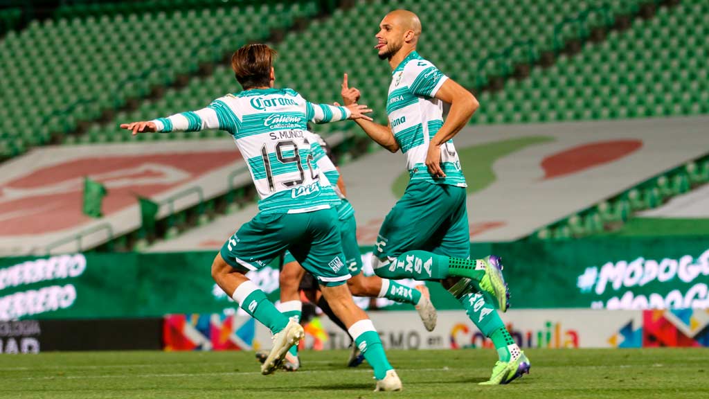 Video: Santos terminó con el invicto y la racha sin goles de Rayados