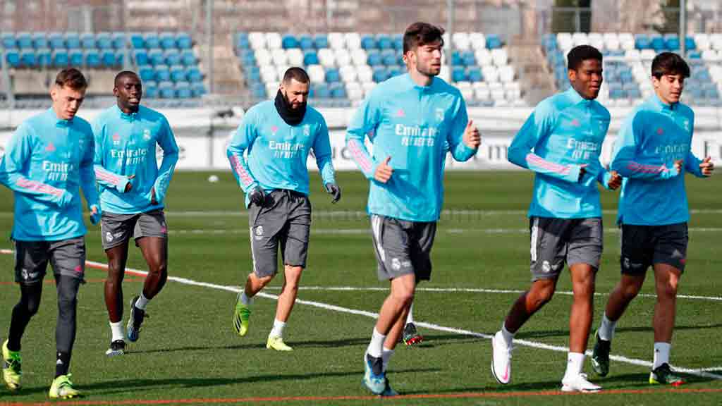 Tercer hijo de Zidane entrenó con el primer equipo de Real Madrid