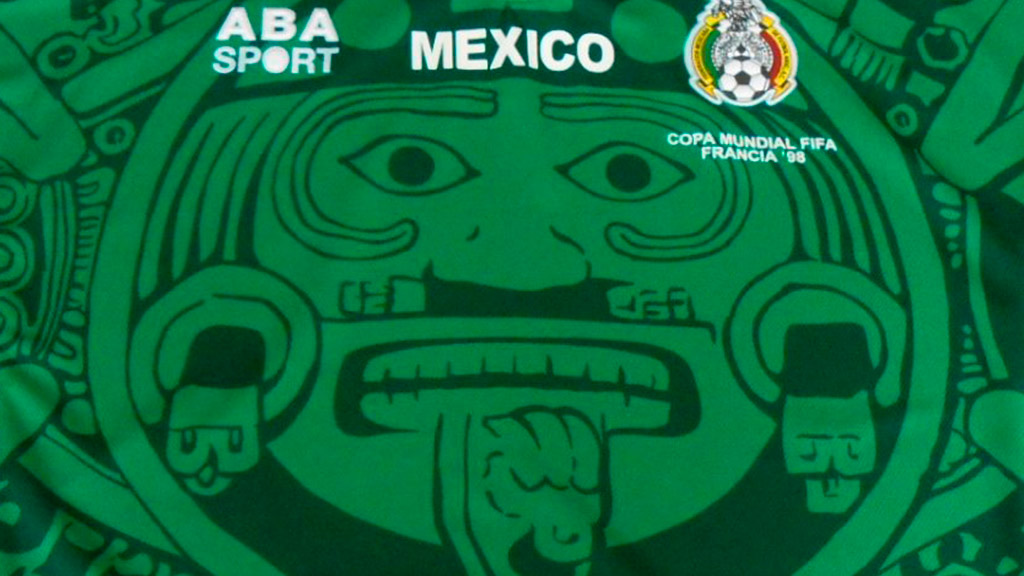 Calendario Azteca, presente en el Mundial de Francia 1998