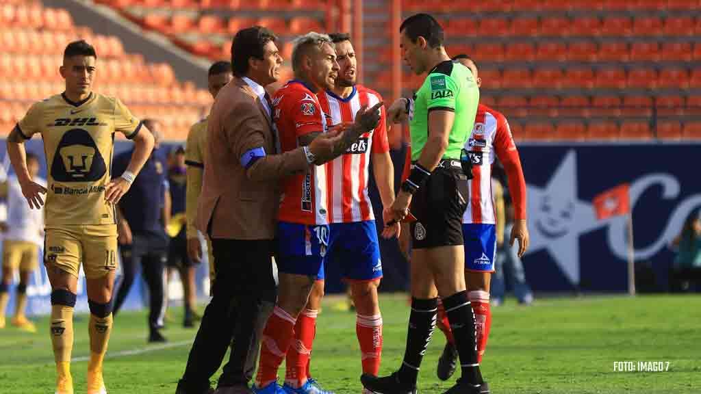 Comisión de arbitraje y Atlético San Luis se reunieron por polémicas